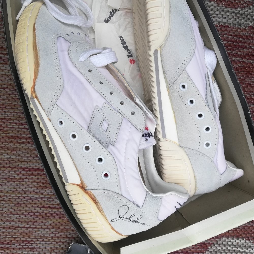 Vintage 1982 Lotto Jackie Sorenson Sneakers